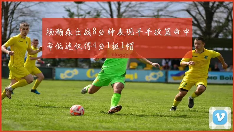 杨瀚森出战8分钟表现平平投篮命中率低迷仅得4分1板1帽